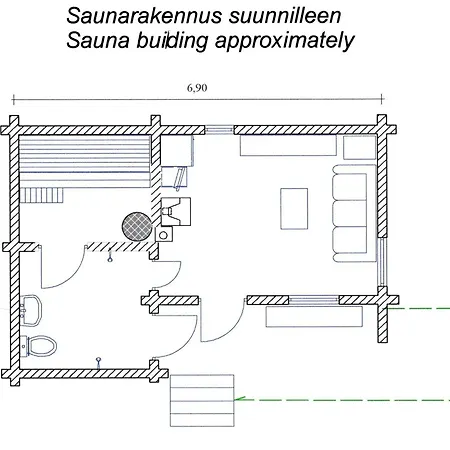 Spacious With Great Scenery And Nature Pertunmaa
